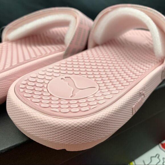 Puma Cool Cat Echo Logo Women’s Slides - Picture 3 of 9